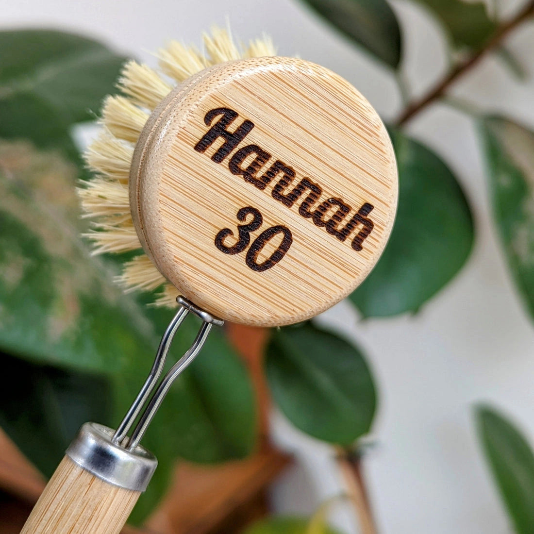 Aaponminimarket Personalised Dish Brush Gift Set