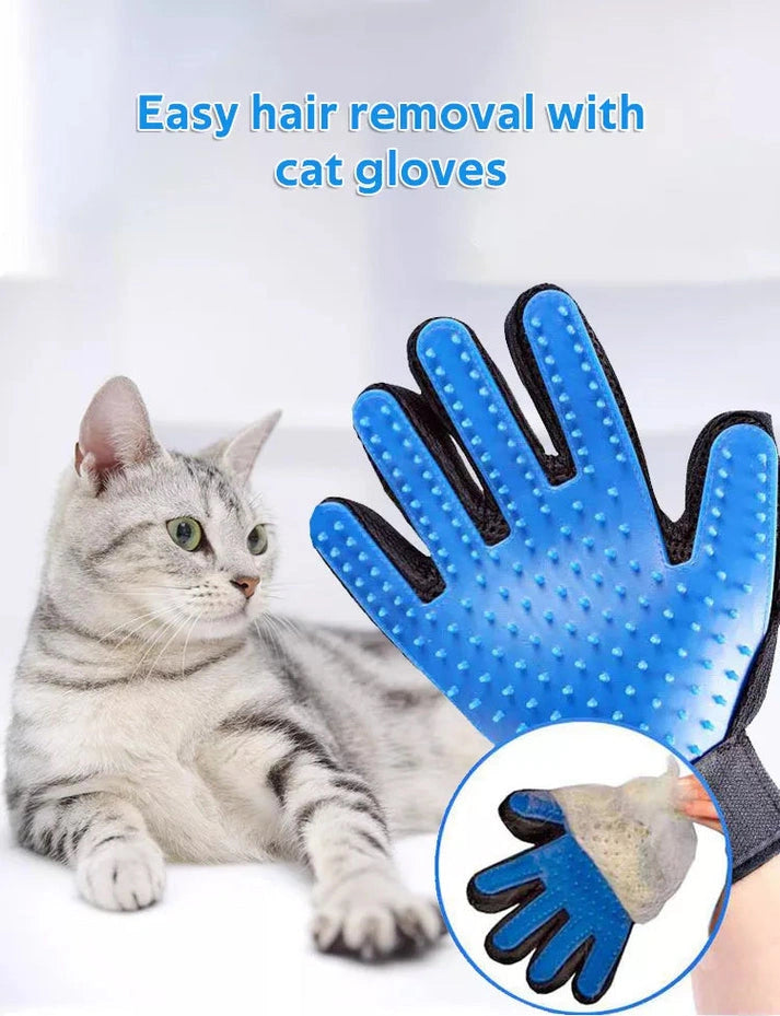 Aaponminimarket Pet Grooming Gloves