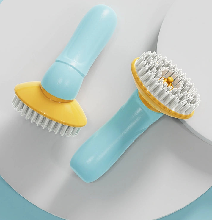 Aaponminimarket Pet Massage Brush for Dogs and Cats