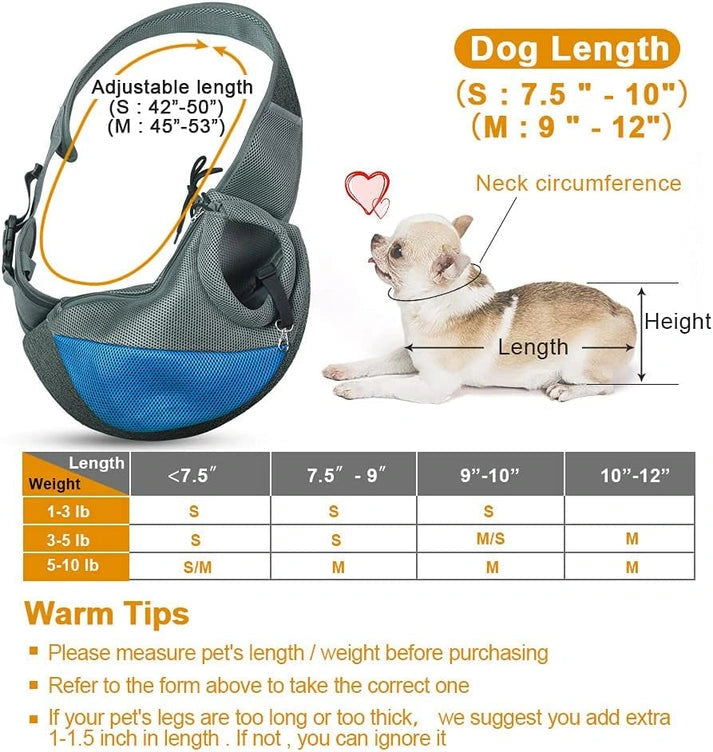 Aaponminimarket Pet Sling Carrier