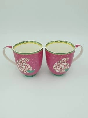 Aaponminimarket Pink Handmade Mug Set (6pcs)
