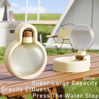Aaponminimarket Portable 500ml Pet Water Bottle