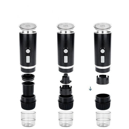 Aaponminimarket Portable Automatic Espresso Coffee Machine