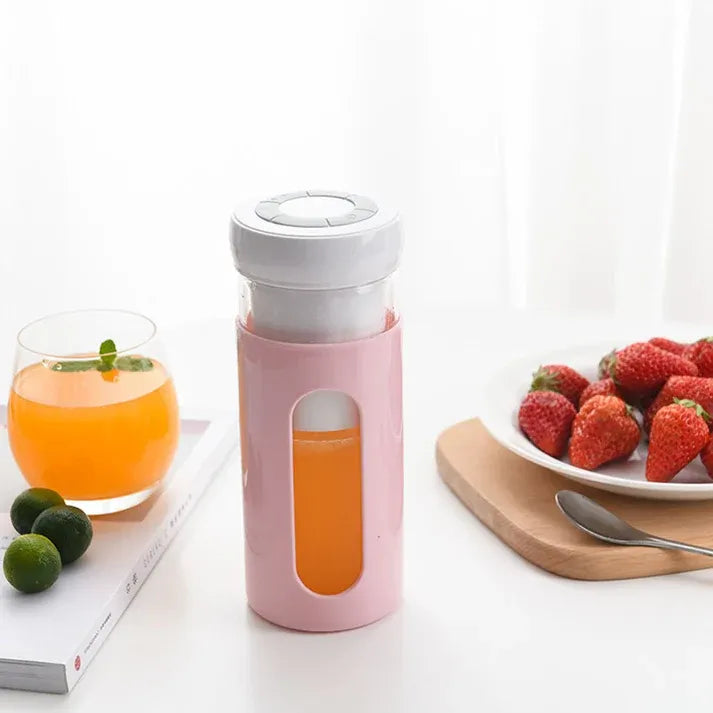 Aaponminimarket Portable Electric Fruit Juicer
