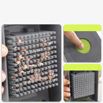 Aaponminimarket Pressed 14-piece Vegetable Cutter Kit