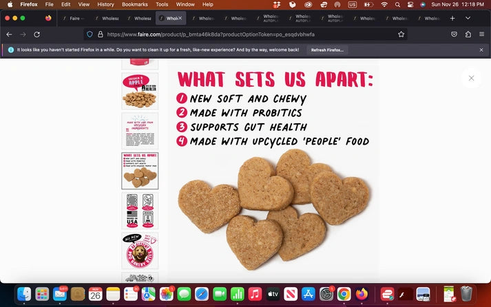 Aaponminimarket Pro Bakery Bites Chicken & Apple Recipe
