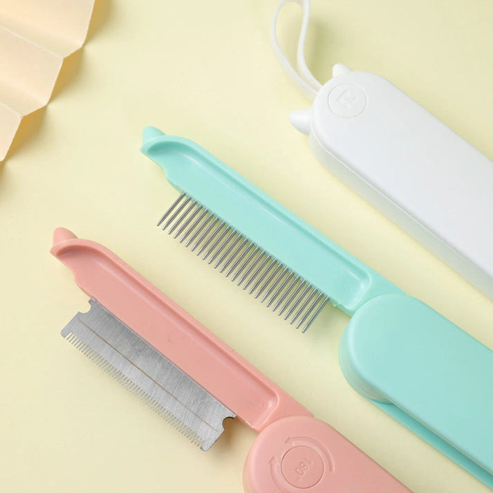Aaponminimarket Professional Pet Grooming Comb