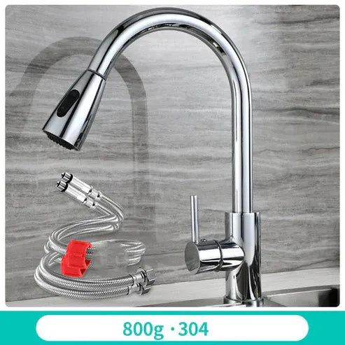 Aaponminimarket Pull-out Kitchen Faucet