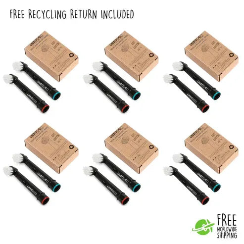Aaponminimarket Recyclable Oral-B Compatible Brush Heads