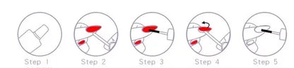 Aaponminimarket Removable Nail Tip