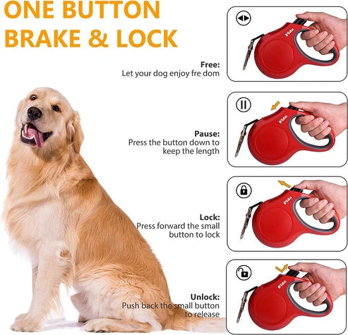 Aaponminimarket Retractable Dog Leash