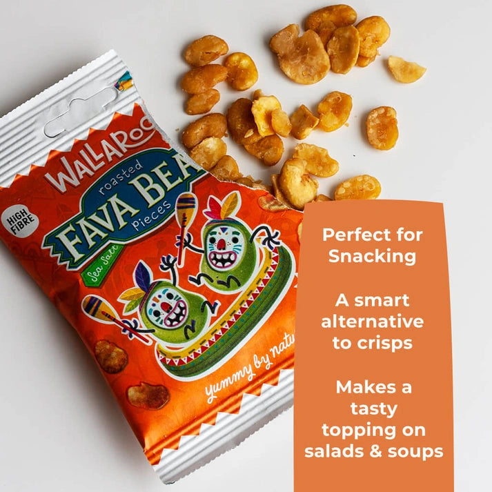 Aaponminimarket Roasted Fava Bean Pieces - Sea Salt