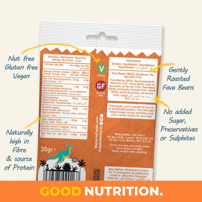 Aaponminimarket Roasted Fava Bean Pieces - Sea Salt
