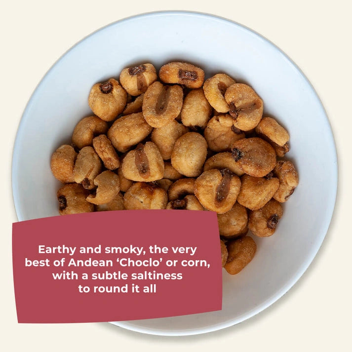 Aaponminimarket Roasted Peruvian Giant Corn Kernels - Sea Salt