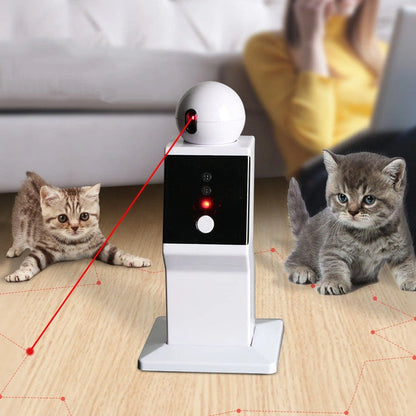 Aaponminimarket Robotic Cat Playmate with Interactive Smart Toys