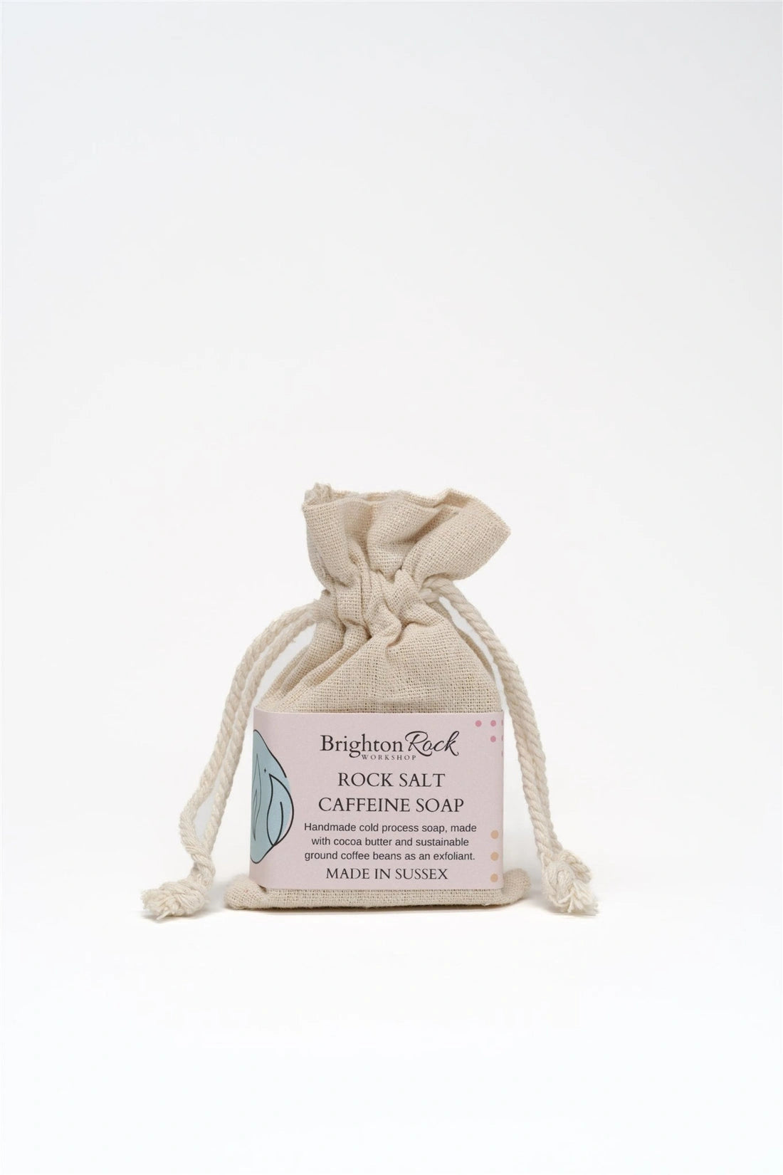 Aaponminimarket Rock Salt & Caffeine - Shea Butter Exfoliant Soap