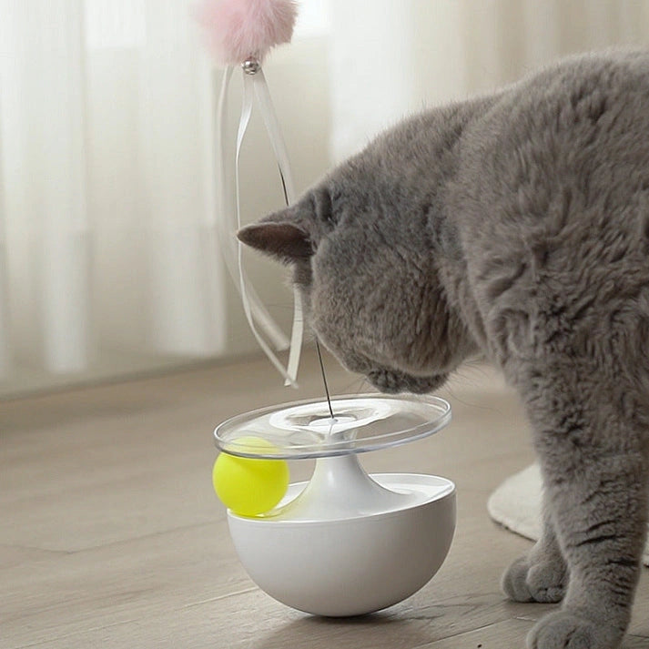 Aaponminimarket Self-Congratulatory Cat Tumbler Toy