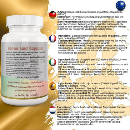 Aaponminimarket Senna Leaf Capsule (Cassia angustifolia)