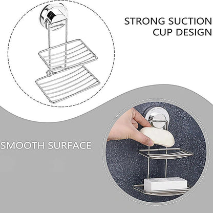Aaponminimarket Shower Bar Holder| Stainless Steel Bathroom Soap Dish