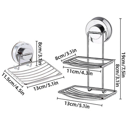 Aaponminimarket Shower Bar Holder| Stainless Steel Bathroom Soap Dish