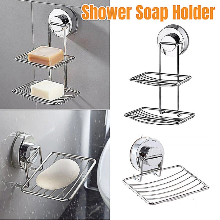Aaponminimarket Shower Bar Holder| Stainless Steel Bathroom Soap Dish