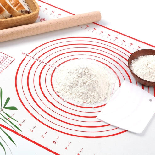 Aaponminimarket Silicone Baking Mat Dough Maker
