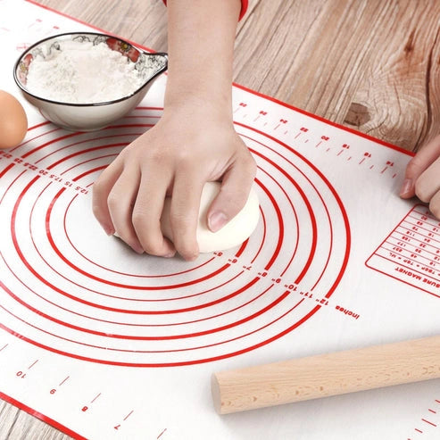 Aaponminimarket Silicone Baking Mat Dough Maker