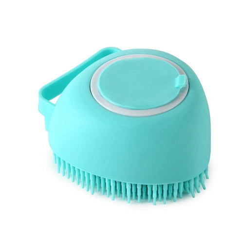 Aaponminimarket Silicone Pet Bath Massage Gloves Brush