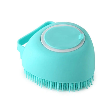 Aaponminimarket Silicone Pet Bath Massage Gloves Brush
