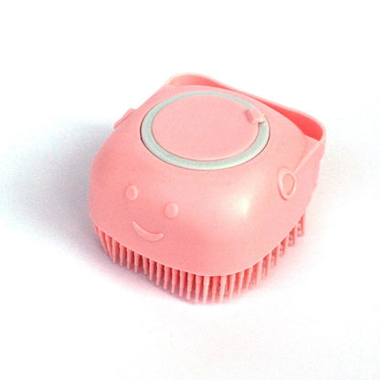 Aaponminimarket Silicone Pet Bath Massage Gloves Brush