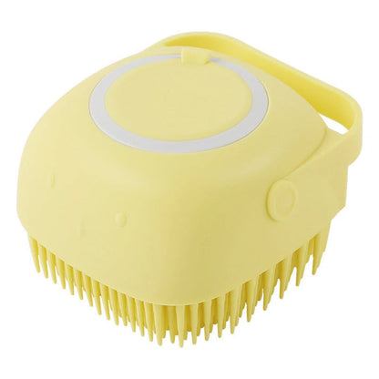 Aaponminimarket Silicone Pet Bath Massage Gloves Brush