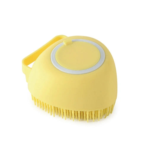 Aaponminimarket Silicone Pet Bath Massage Gloves Brush