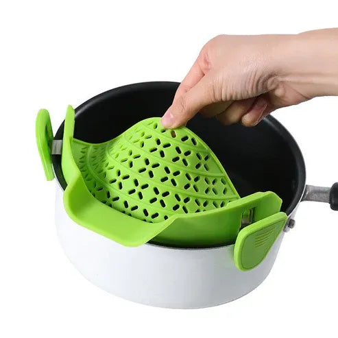 Aaponminimarket Silicone Pot Side Drain Stopper