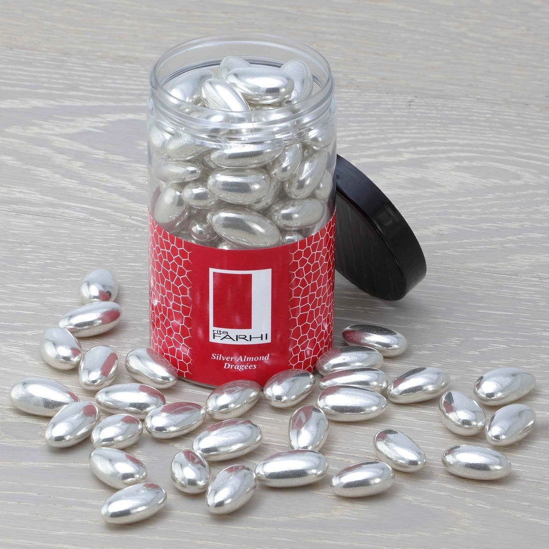 Aaponminimarket Silver Sugared Almonds, 370g