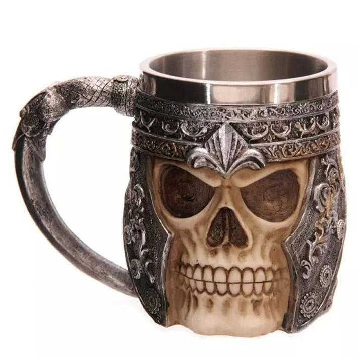 Aaponminimarket Skull Mugs Coffee 400ML