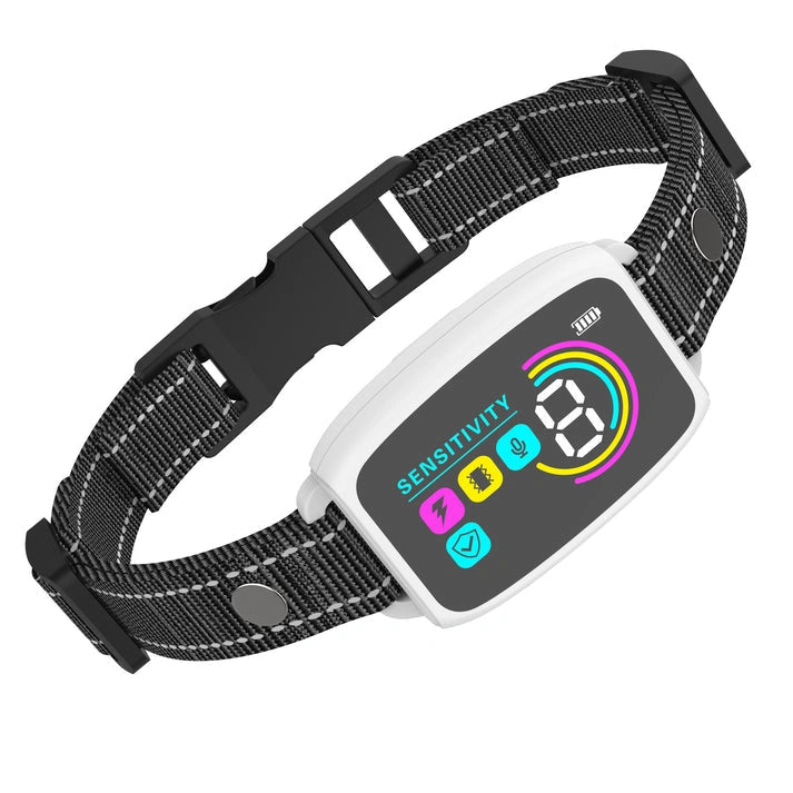 Aaponminimarket Smart Automatic Anti-Barking Dog Collar Rechargeable