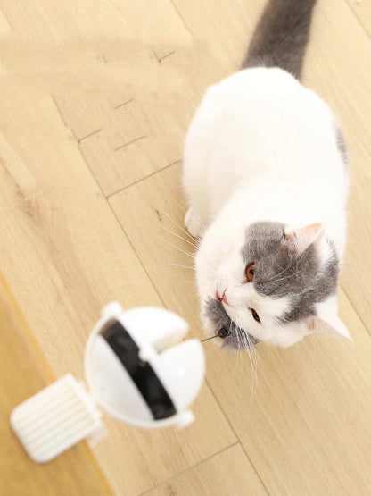 Aaponminimarket Smart Interactive Electric Cat Teaser Toy 