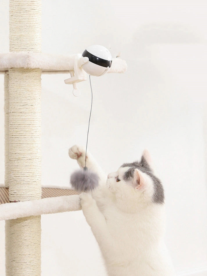 Aaponminimarket Smart Interactive Electric Cat Teaser Toy