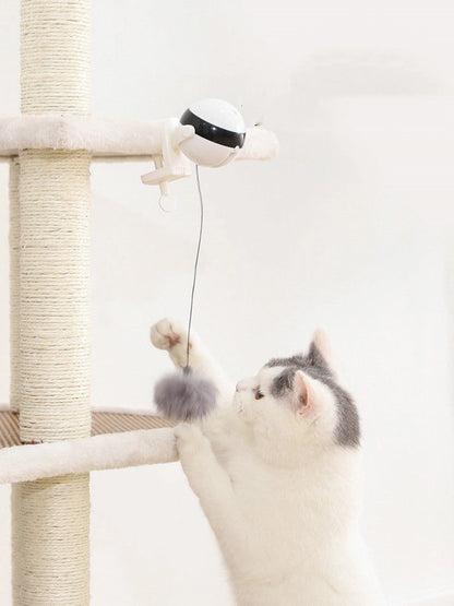 Aaponminimarket Smart Interactive Electric Cat Teaser Toy