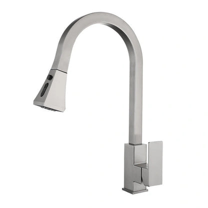 Aaponminimarket Square Kitchen Pull-Out Faucet