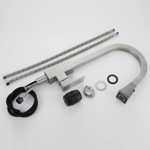 Aaponminimarket Square Kitchen Pull-Out Faucet
