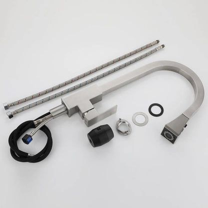 Aaponminimarket Square Kitchen Pull-Out Faucet