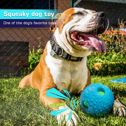 Aaponminimarket Squeaky Black Dog Play Ball