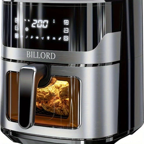 Aaponminimarket Stainless Air Fryer with Digital Touch Screen