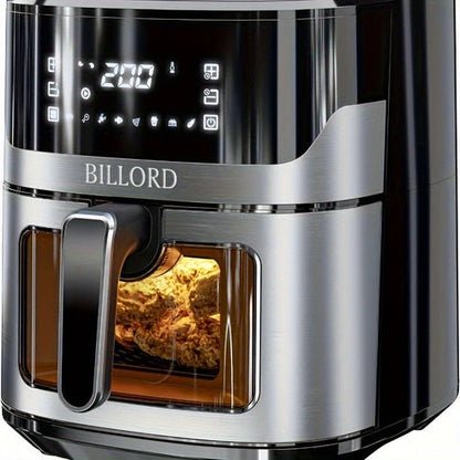 Aaponminimarket Stainless Air Fryer with Digital Touch Screen
