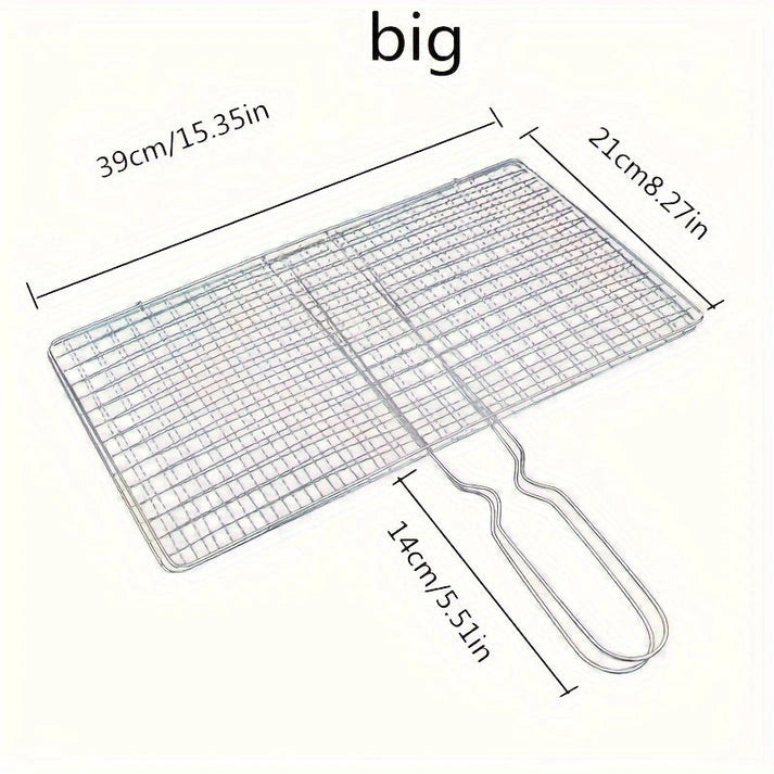 Aaponminimarket Stainless BBQ Grill Basket