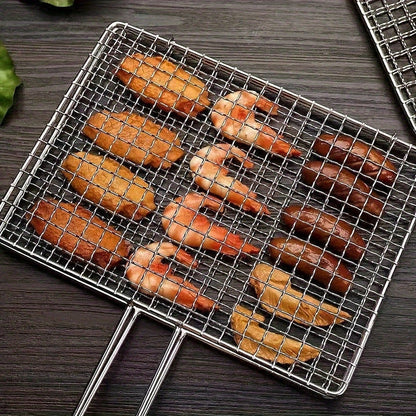 Aaponminimarket Stainless BBQ Grill Basket