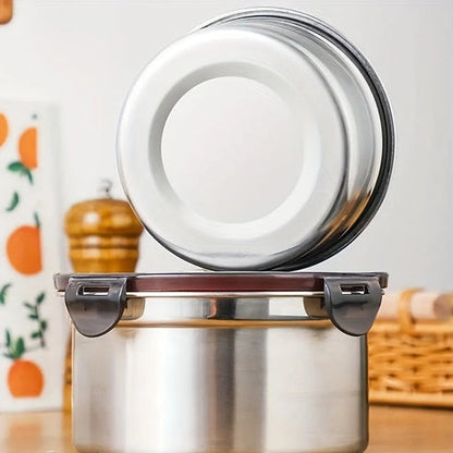 Aaponminimarket Stainless Steel Food Storage Set (3pcs)