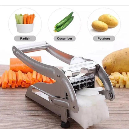 Aaponminimarket Stainless Steel Fries Cutter