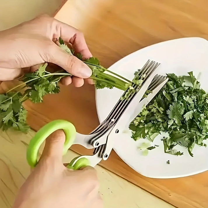 Aaponminimarket Stainless Steel Kitchen Scissors
